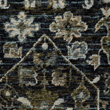 Oriental Weavers Aberdeen 533K1 Traditional/Persian Oriental Polyester Indoor Area Rug Blue/ Light Blue 9'10" x 12'10" A533K1300394ST