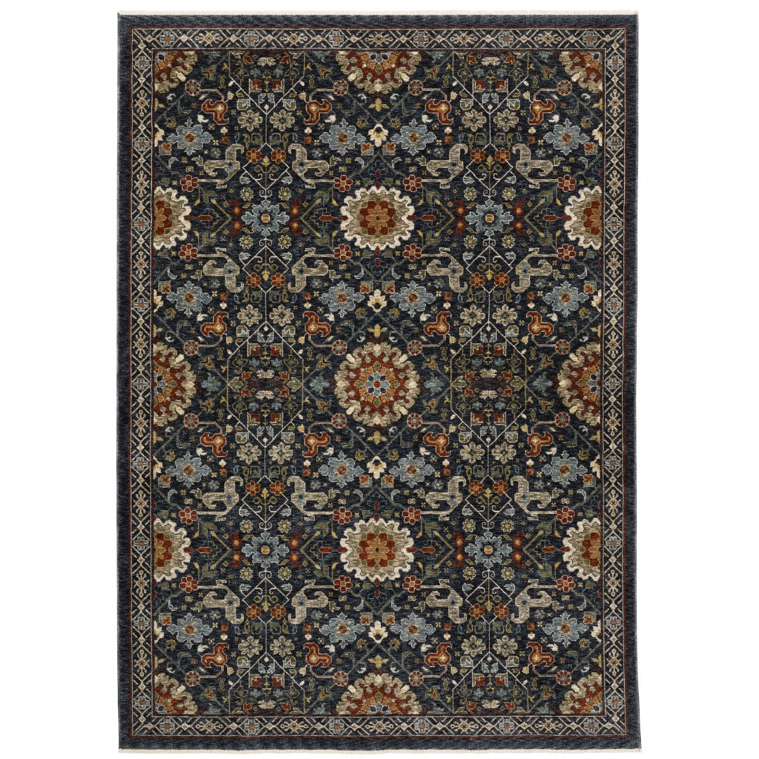 Aberdeen Traditional Persian Polyester Area Rug - Luxurious, Durable D