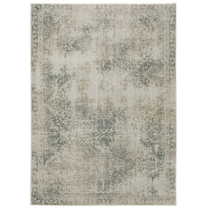 Oriental Weavers Alton 070E9 Vintage/Traditional Oriental Polyester Indoor Area Rug Grey/ Beige 9'10" x 12'10" A070E9300390ST