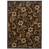 Amelia 2260B Casual/Transitional Border Polypropylene Indoor Area Rug