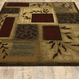 Oriental Weavers Amelia 260X6 Transitional/ Floral Polypropylene Indoor Area Rug Beige/ Red 9'10" x 12'9" A260X6300390ST