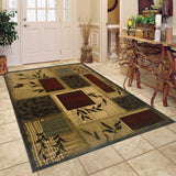 Oriental Weavers Amelia 260X6 Transitional/ Floral Polypropylene Indoor Area Rug Beige/ Red 9'10" x 12'9" A260X6300390ST