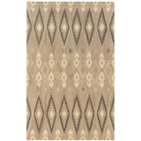 Oriental Weavers Anastasia 68001 Bohemian/Global Abstract Wool Indoor Area Rug Beige/ Ivory 10' x 13' A68001305396ST