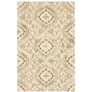 Oriental Weavers Anastasia 68003 Global/Scandinavian Abstract Wool Indoor Area Rug Beige/ Ivory 10' x 13' A68003305396ST