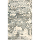 Anastasia 68006 Contemporary/Industrial Abstract Wool Indoor Area Rug