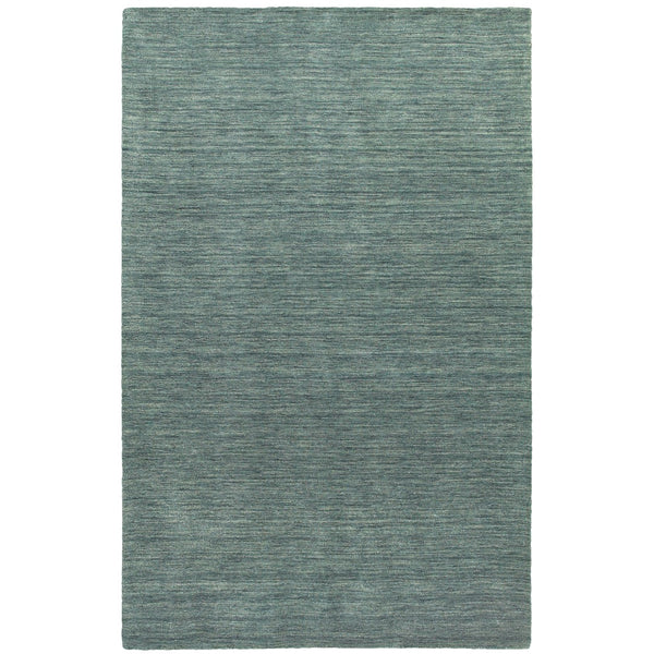 Oriental Weavers Aniston 27101 Contemporary/ Solid Wool Indoor Area Rug Blue 6' x 9' A27101183275ST