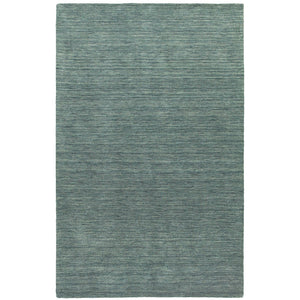 Oriental Weavers Aniston 27101 Contemporary/ Solid Wool Indoor Area Rug Blue 6' x 9' A27101183275ST