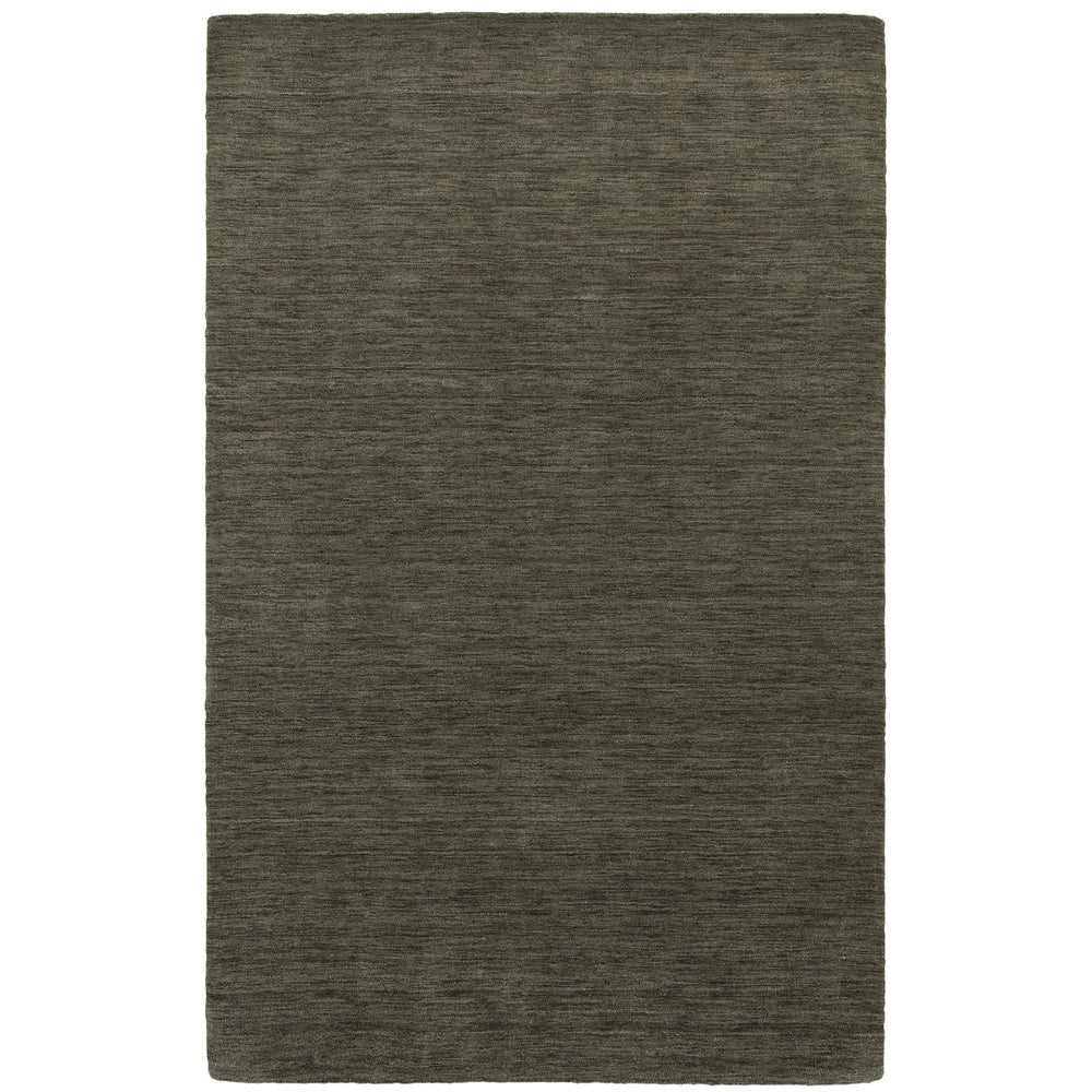 Oriental Weavers Aniston 27102 Contemporary/ Solid Wool Indoor Area Rug Charcoal 8' x 10' A27102244305ST