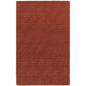 Oriental Weavers Aniston 27103 Contemporary/ Solid Wool Indoor Area Rug Red 6' x 9' A27103183275ST
