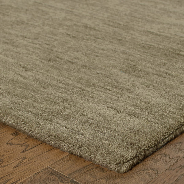 Oriental Weavers Aniston 27105 Contemporary/ Solid Wool Indoor Area Rug Green 8' x 10' A27105244305ST