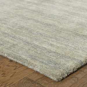 Oriental Weavers Aniston 27108 Contemporary/ Solid Wool Indoor Area Rug Grey 6' x 9' A27108183275ST