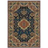 Ankara 1803B Traditional/Vintage Oriental Polypropylene Indoor Area Rug