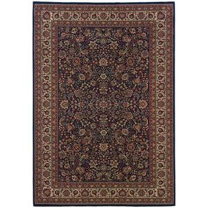 Oriental Weavers Ariana 113B2 Traditional/Persian Oriental Polypropylene Indoor Area Rug Blue/ Red 12' x 15' A113B2360450ST