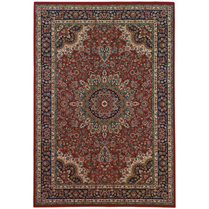 Oriental Weavers Ariana 116R3 Traditional/Persian Oriental Polypropylene Indoor Area Rug Red/ Blue 12' x 15' A116R3360450ST