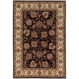 Oriental Weavers Ariana 117D3 Traditional/ Oriental Polypropylene Indoor Area Rug Brown/ Ivory 8' Square A117D3240240SQ