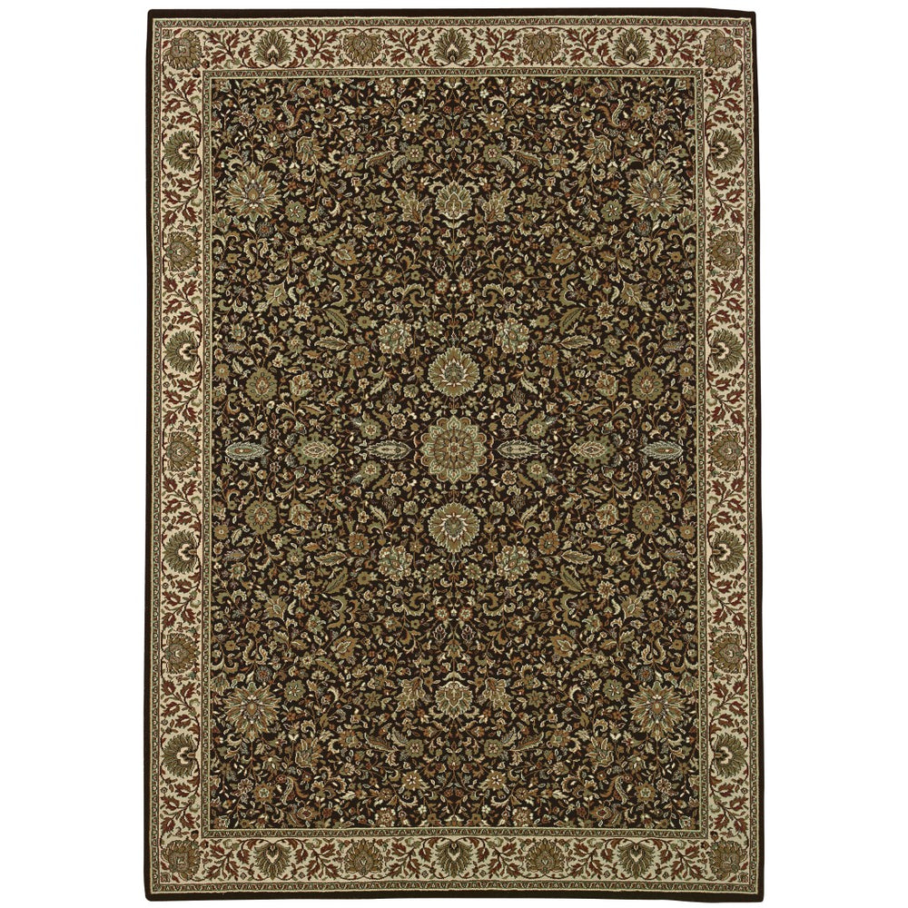 Oriental Weavers Ariana 172D2 Traditional/Persian Oriental Polypropylene Indoor Area Rug Brown/ Ivory 12' x 15' A172D2360450ST