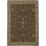 Oriental Weavers Ariana 172D2 Traditional/Persian Oriental Polypropylene Indoor Area Rug Brown/ Ivory 12' x 15' A172D2360450ST