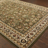 Oriental Weavers Ariana 213G8 Traditional/Persian Oriental Polypropylene Indoor Area Rug Green/ Ivory 12' x 15' A213G8360450ST