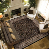 Oriental Weavers Ariana 213K8 Traditional/Persian Oriental Polypropylene Indoor Area Rug Black/ Ivory 12' x 15' A213K8360450ST