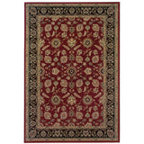 Oriental Weavers Ariana 271C3 Traditional/Persian Oriental Polypropylene Indoor Area Rug Red/ Black 12' x 15' A271C3360450ST