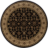 Oriental Weavers Ariana 271D3 Traditional/Persian Oriental Polypropylene Indoor Area Rug Brown/ Ivory 8' Round A271D3240240ST