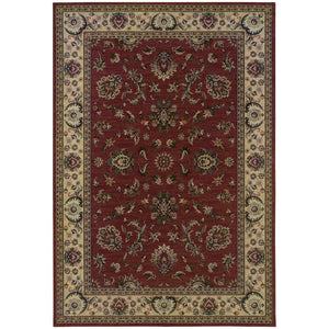 Oriental Weavers Ariana 311C3 Traditional/Persian Oriental Polypropylene Indoor Area Rug Red/ Ivory 12' x 15' A311C3360450ST