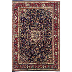 Oriental Weavers Ariana 095B3 Traditional/Persian Oriental Polypropylene Indoor Area Rug Blue/ Red 12' x 15' A095B3360450ST