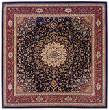 Oriental Weavers Ariana 095B3 Traditional/Persian Oriental Polypropylene Indoor Area Rug Blue/ Red 8' Square A095B3240240SQ