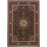 Oriental Weavers Ariana 095N2 Traditional/Persian Oriental Polypropylene Indoor Area Rug Brown/ Red 8' Square A095N2240240SQ