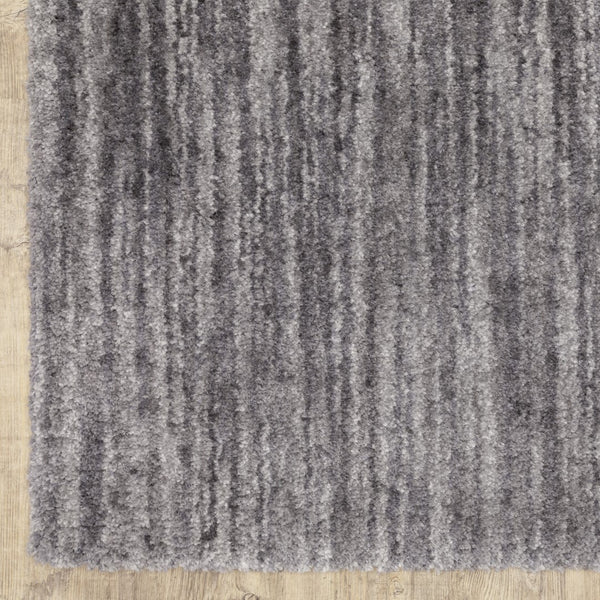 Oriental Weavers Aspen 829E9 Shag/Contemporary Solid Polyester Indoor Area Rug Grey 9'10" x 12'10" A829E9300390ST