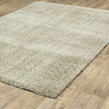 Oriental Weavers Aspen 829J9 Shag/Contemporary Solid Polyester Indoor Area Rug Stone 9'10" x 12'10" A829J9300390ST