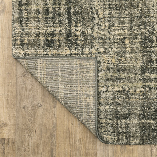 Oriental Weavers Astor 2541M Contemporary/Industrial Abstract Polypropylene Indoor Area Rug Charcoal/ Beige 7'10" x 10'10" A2541M240330ST