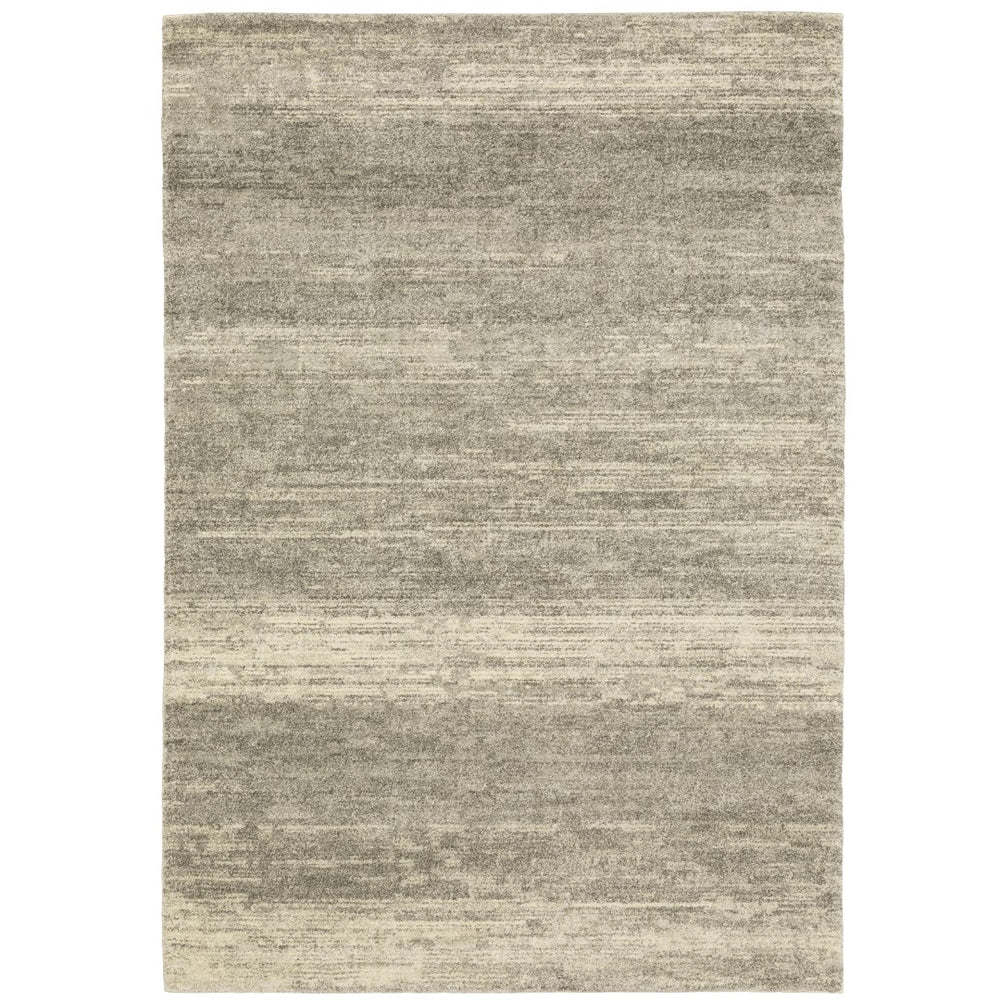 Oriental Weavers Astor 5572E Contemporary/Industrial Abstract Polypropylene Indoor Area Rug Grey/ Beige 7'10" x 10'10" A5572E240330ST