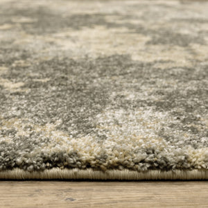 Oriental Weavers Astor 7150D Contemporary/ Abstract Polypropylene Indoor Area Rug Grey/ Beige 9'10" x 12'10" A7150D300390ST