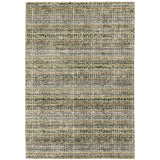 Oriental Weavers Atlas 747A0 Contemporary/Mid-Century Modern Abstract Nylon, Polypropylene Indoor Area Rug Green/ Multi 10' x 13'2" A747A0305400ST