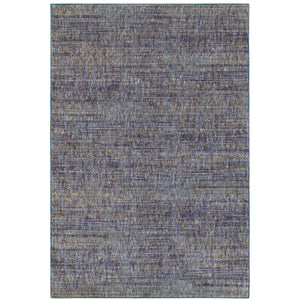 Oriental Weavers Atlas 8033F Transitional/Industrial Solid Nylon, Polypropylene Indoor Area Rug Purple/ Grey 10' x 13'2" A8033F305400ST