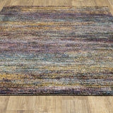 Oriental Weavers Atlas 8037B Transitional/Industrial Abstract Nylon, Polypropylene Indoor Area Rug Multi-colored 10' x 13'2" A8037B305400ST