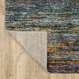 Oriental Weavers Atlas 8037B Transitional/Industrial Abstract Nylon, Polypropylene Indoor Area Rug Multi-colored 2'6" x 12' A8037B076365ST