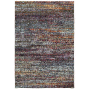 Oriental Weavers Atlas 8037B Transitional/Industrial Abstract Nylon, Polypropylene Indoor Area Rug Multi-colored 10' x 13'2" A8037B305400ST