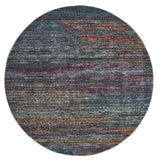 Oriental Weavers Atlas 8037B Transitional/Industrial Abstract Nylon, Polypropylene Indoor Area Rug Multi 7'10" Round A8037B240RDST