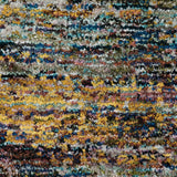 Oriental Weavers Atlas 8037B Transitional/Industrial Abstract Nylon, Polypropylene Indoor Area Rug Multi-colored 2'6" x 12' A8037B076365ST