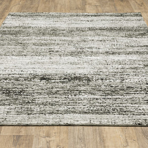 Oriental Weavers Atlas 8037G Transitional/Industrial Abstract Nylon, Polypropylene Indoor Area Rug Ash/ Charcoal 5'3" x 7'3" A8037G160230ST
