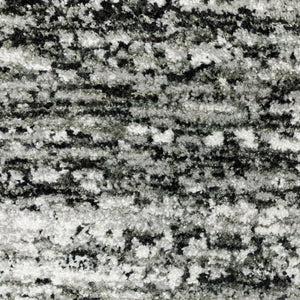 Oriental Weavers Atlas 8037G Transitional/Industrial Abstract Nylon, Polypropylene Indoor Area Rug Ash/ Charcoal 2'6" x 12' A8037G076365ST