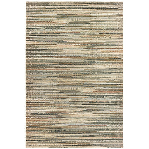 Oriental Weavers Bowen 1332J Contemporary/ Abstract Polypropylene, Polyester Indoor Area Rug Ivory/ Gold 9'10" x 12'10" B1332J300390ST