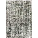 Oriental Weavers Bowen 2066W Contemporary/ Abstract Polypropylene, Polyester Indoor Area Rug Grey/ Ivory 9'10" x 12'10" B2066W300390ST