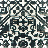 Oriental Weavers Bowen 5506E Glam/ Geometric Polypropylene, Polyester Indoor Area Rug Navy/ Ivory 9'10" x 12'10" B5506E300390ST