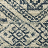 Oriental Weavers Branson BR02A Tribal/Bohemian Geometric Polypropylene Indoor Area Rug Blue/ Beige 9'10" x 12'10" BBR02A300390ST