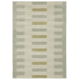 Branson BR09A Modern & Contemporary/Industrial Striped Polypropylene Indoor Area Rug