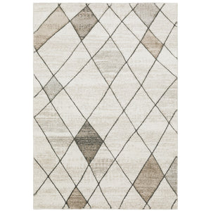 Oriental Weavers Cambria 4928A Contemporary/Casual Geometric Polypropylene Indoor Area Rug Beige/ Grey 9'10" x 12'10" C4928A300390ST