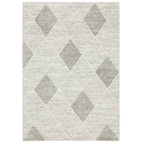 Oriental Weavers Cambria 005W2 Contemporary/Casual Geometric Polypropylene Indoor Area Rug Grey/ Ivory 9'10" x 12'10" C005W2300390ST